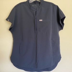 Small FIGS Montex Scrub Top - Night Sky